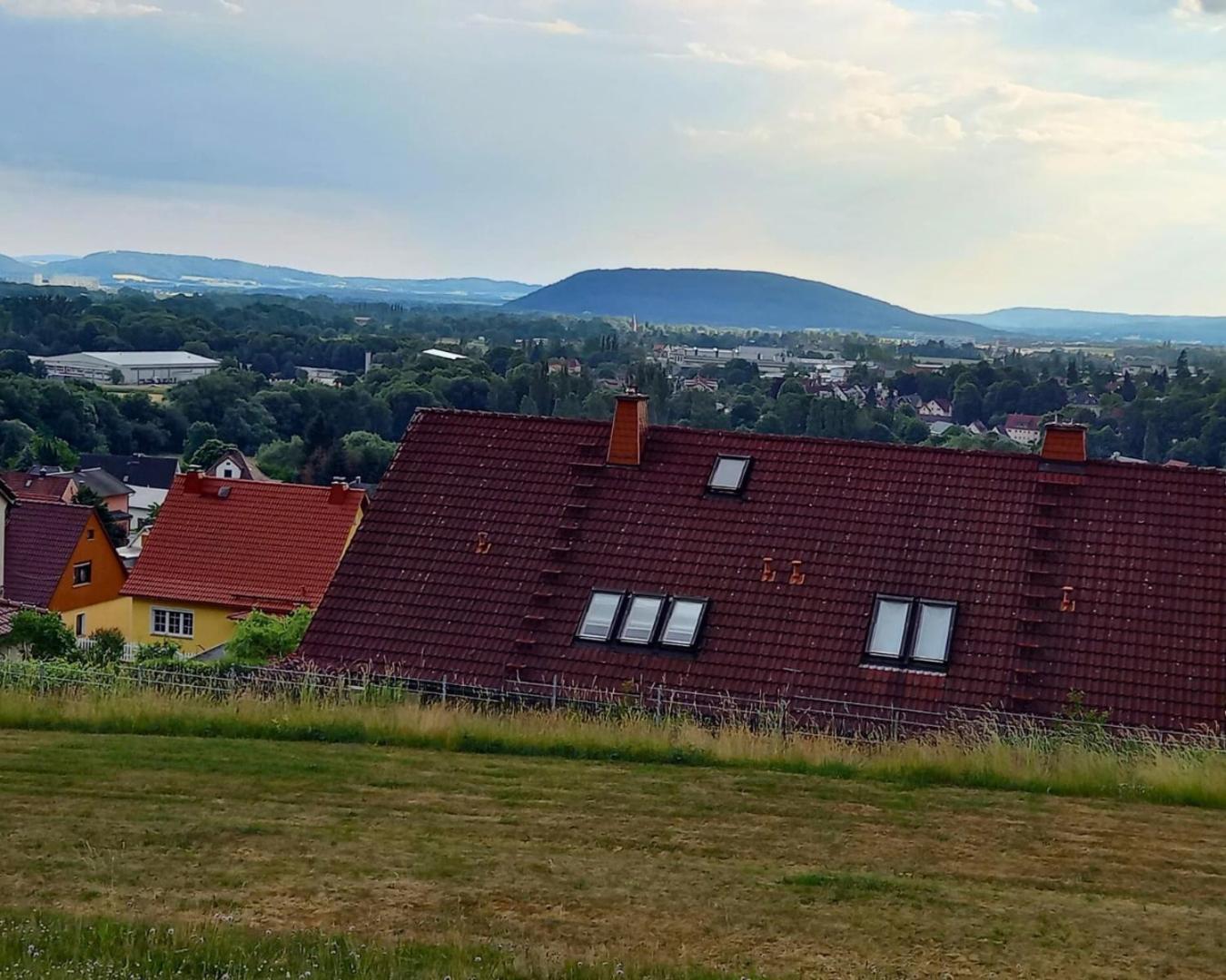 Ferienhaus Sonnenblick Entspannung Mit Sauna Kamin Und Balkon Sonneberg Exterior foto